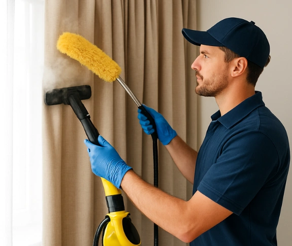 Trusted residential curtain cleaning technician Matty Curtain Cleaning lethbridge-vic QLD